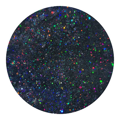 black holographic glitter RGLB01000H by Resin and More
