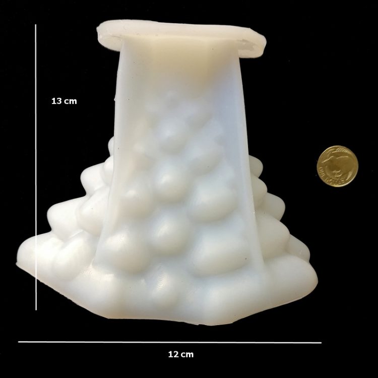 Christmas Tree wide base silicone mould